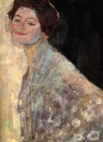 Klimt, Gustav - Portrait of a Lady in white